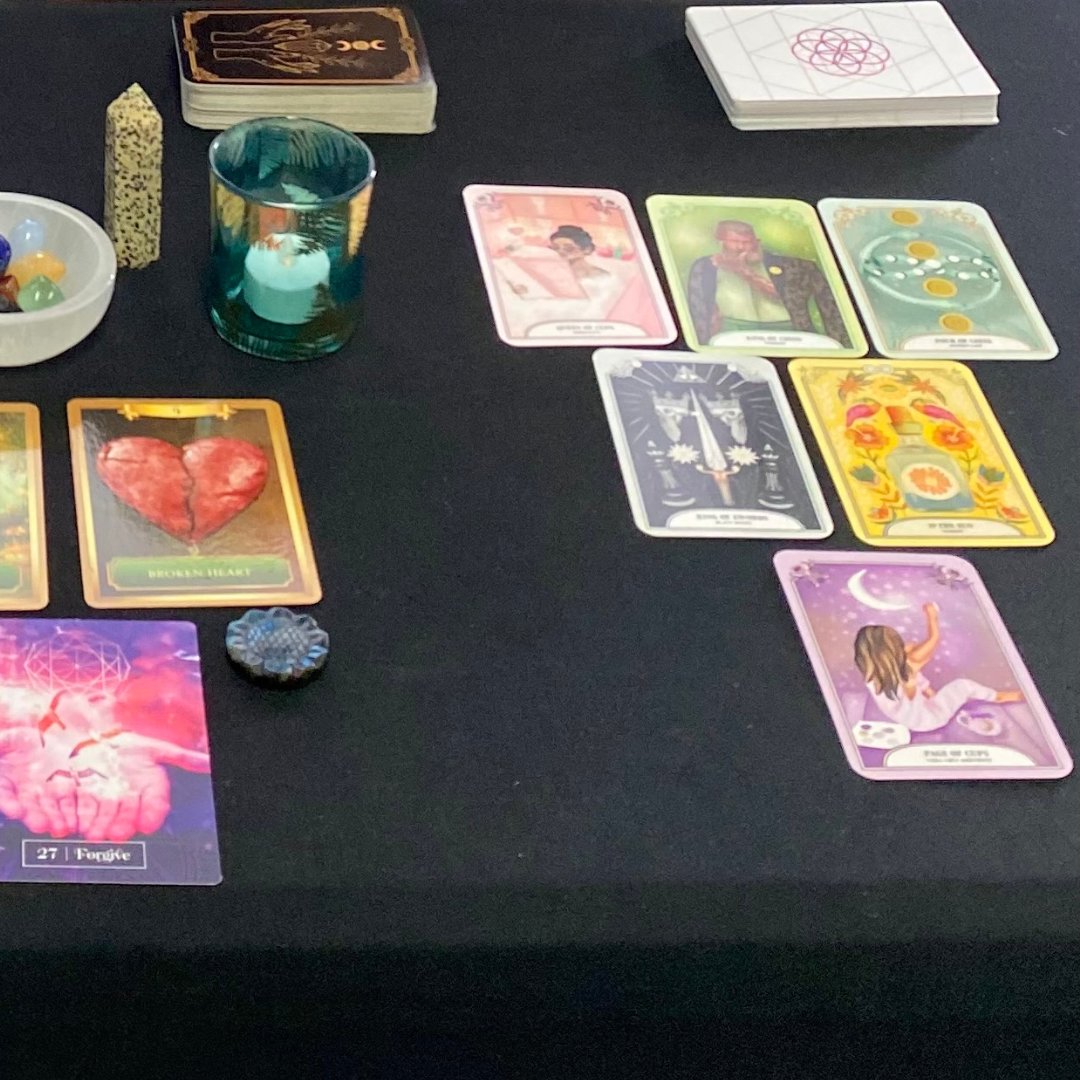In-Person Tarot Readings. *Scroll down for explanations*