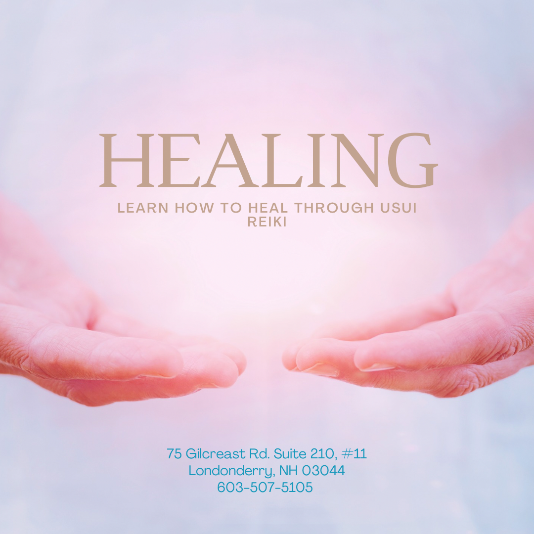Become a Reiki Practitioner       -Always call or text if you have any questions 603-507-5105